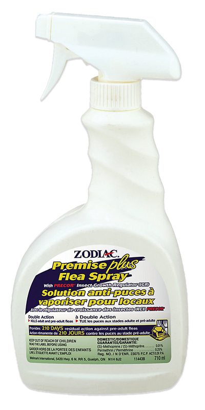 Zodiac Premise Plus Flea & Tick Home Spray With Precor, Kills Adult & Pre-Adult Fleas (710ml)