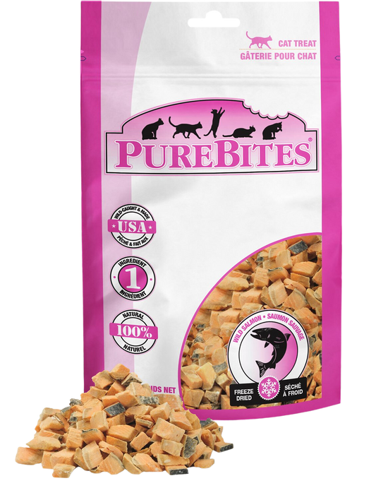 PureBites Freeze-Dried Cat Treats, Wild Salmon