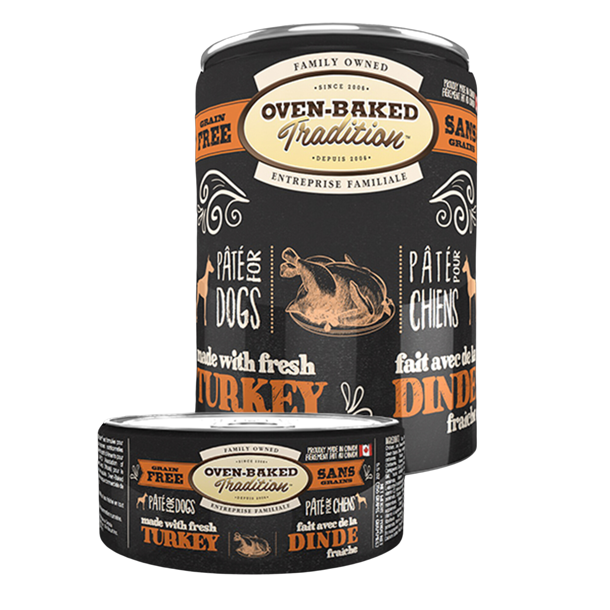 Oven-Baked Tradition Dog Food, Grain-Free, Turkey Pate