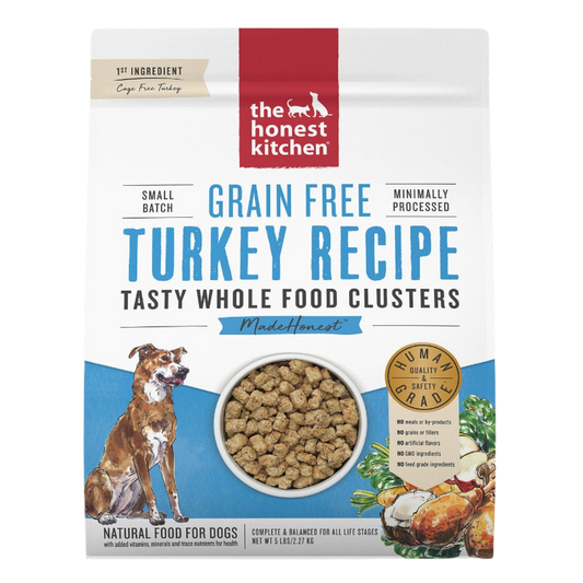 Honest Kitchen Whole Food Clusters, Grain-Free, Turkey Recipe