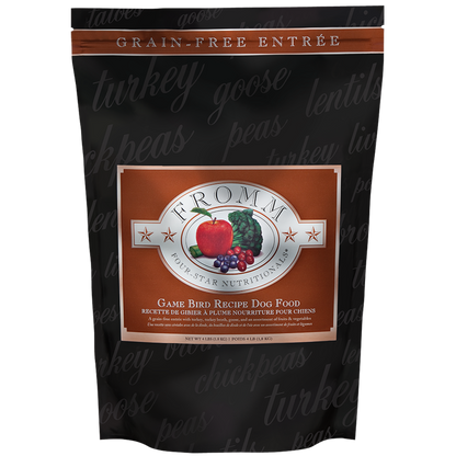 Fromm Four-Star Nutritionals Dog Food, Grain-Free, Game Bird Recipe