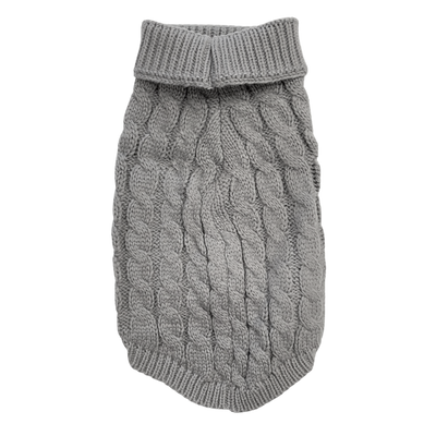 Cable Knit Turtle Neck Dog Sweaters