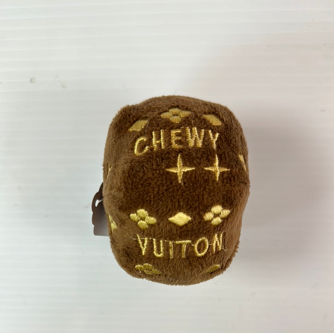 Chewy Vuiton Squeaky Ball Plush Toy