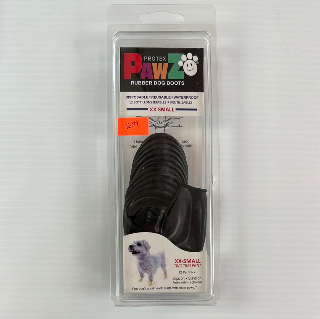 Protex Pawz Bottes imperméables en caoutchouc naturel pour chien