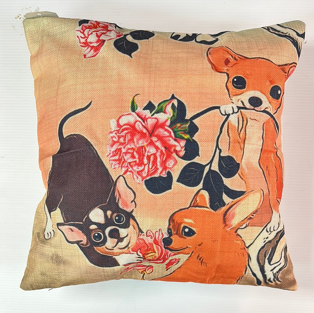 Dog Breed Decorative Pillows