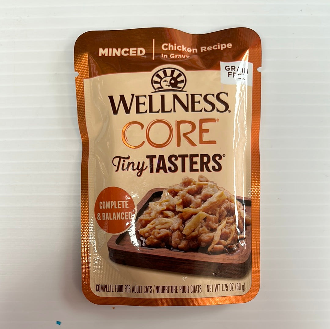 Wellness Core Tiny Tasters, sans céréales, 1,75 oz 