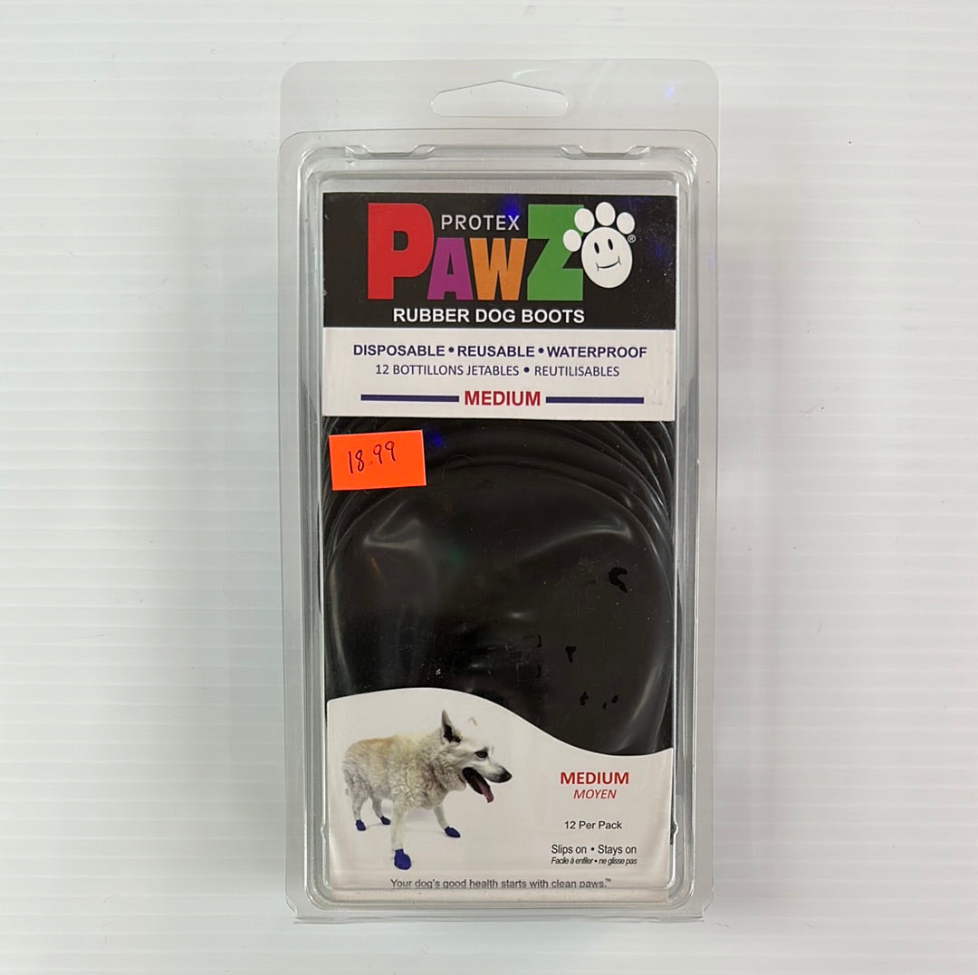 Protex Pawz Natural Rubber, Waterproof Dog Boots