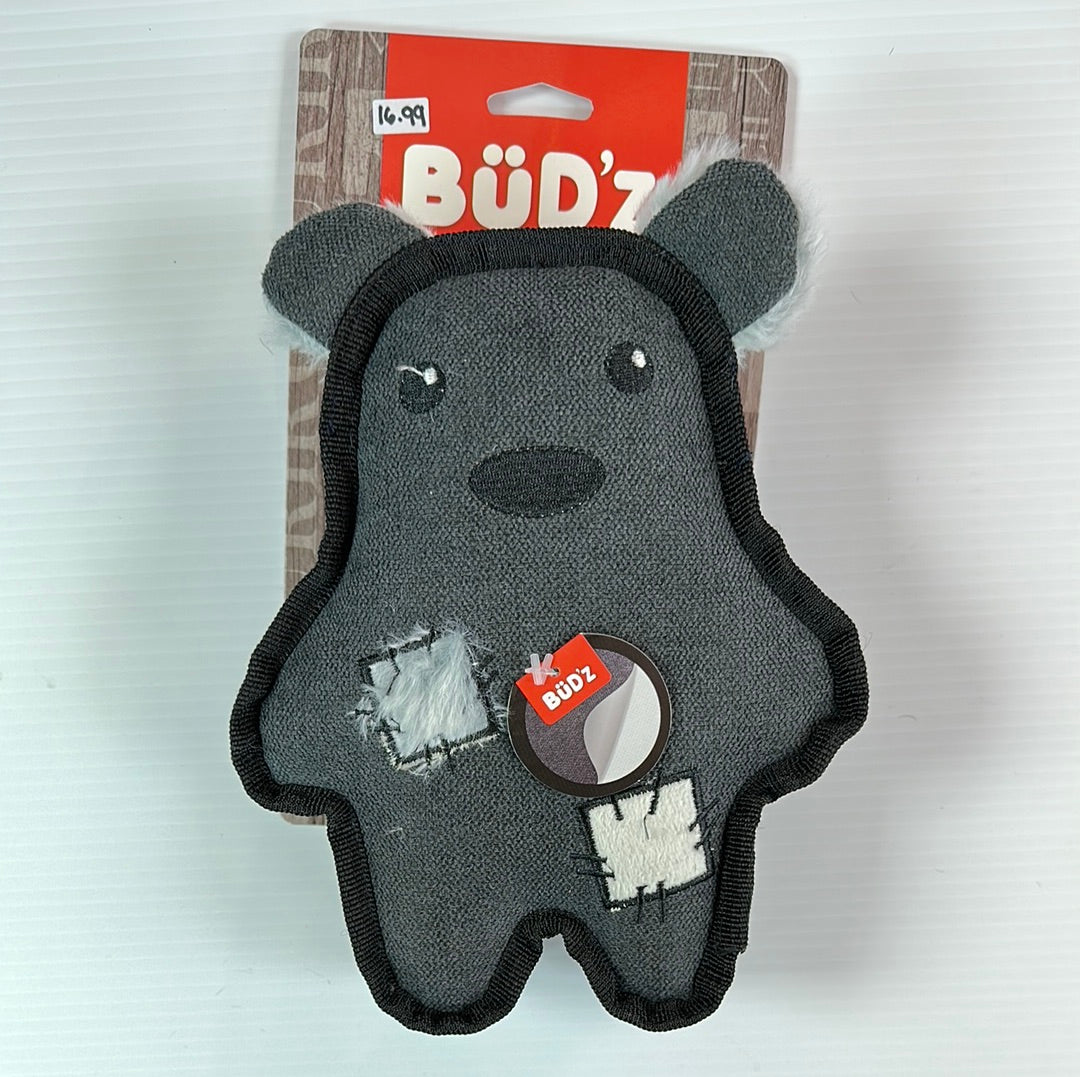 BüD’z Tough Dog Toy Patches Bear