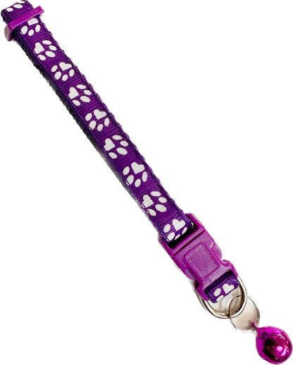 Paw Print with Bell Puppy / Cat Collars