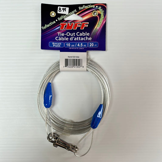 Tuff Reflective Tie-Out Cable