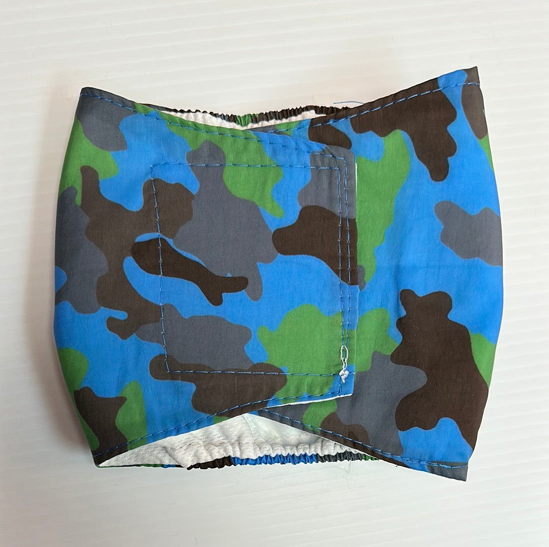 Camo Male Dog Wrap