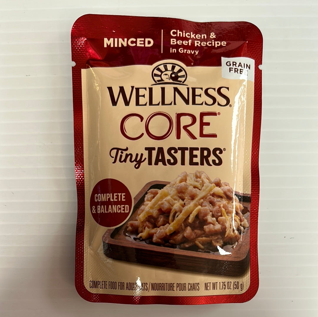 Wellness Core Tiny Tasters, sans céréales, 1,75 oz 