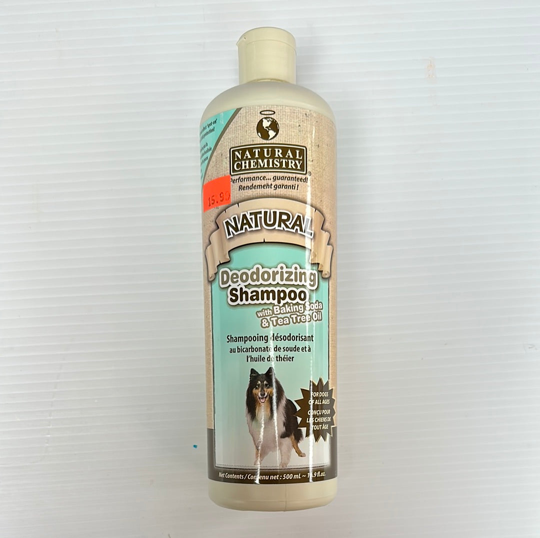 Natural Chemistry Natural Deodorizing Shampoo with Baking Soda & Tea Tree Oil