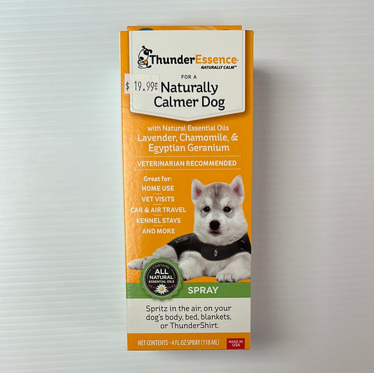 Thunder Essence Naturally Calm Spray for a Naturally Calmer Dog