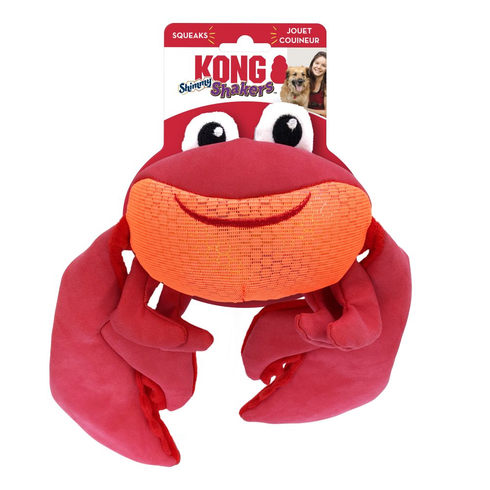 KONG Shakers Shimmy Crabe, moyen