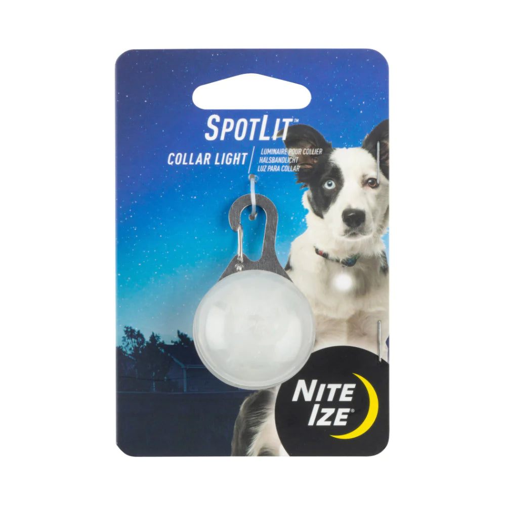 Lampe pour collier pour chien SpotLit blanche Nite Ize