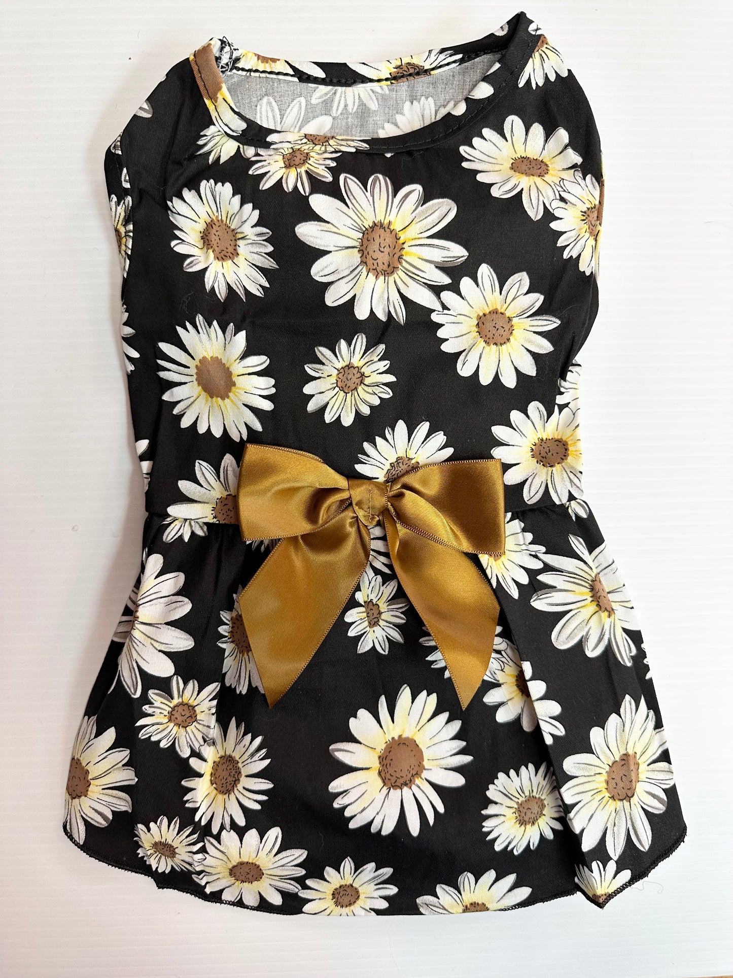 Floral Print Dresses with Satin Bow