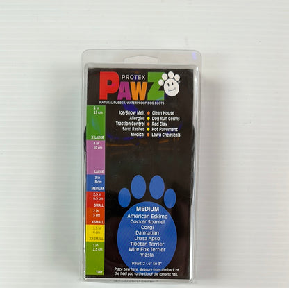 Protex Pawz Bottes imperméables en caoutchouc naturel pour chien