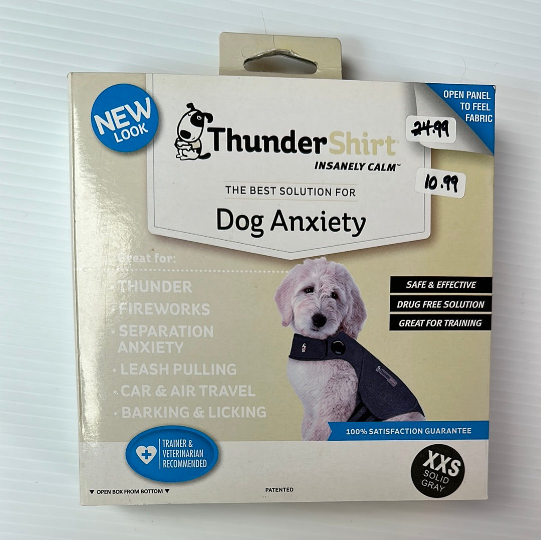 Thunder Shirt Insanely Calm, la meilleure solution pour l'anxiété du chien (XXS)