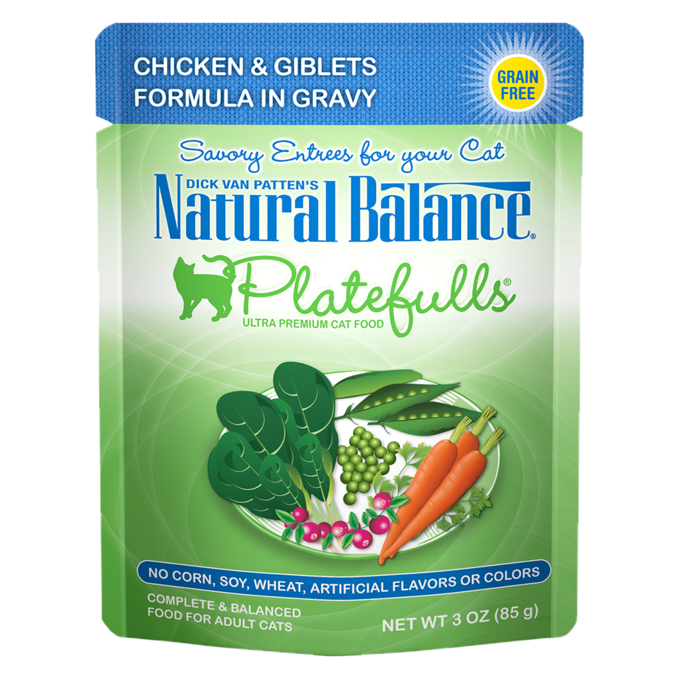 Natural Balance Platefulls® Chicken & Giblets Formula in Gravy