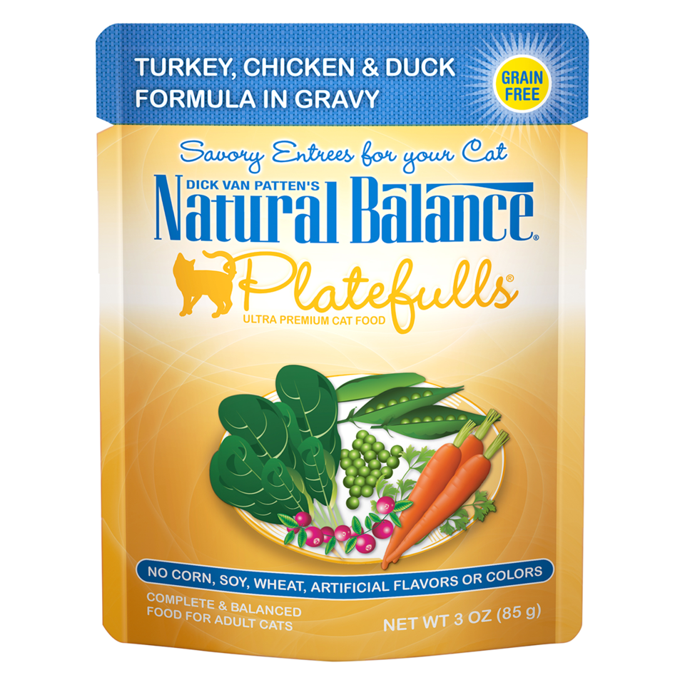 Formule de dinde, de poulet et de canard Natural Balance Platefulls® en sauce